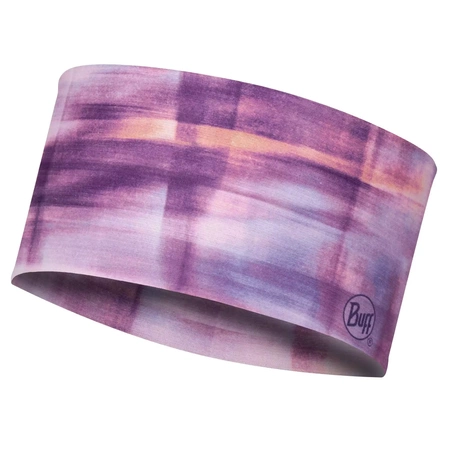 Opaska Buff Coolnet UV Wide Headband - Seary Purple