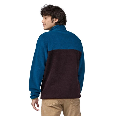 Bluza Patagonia Lightweight Synchilla Snap-T Pullover - Obsidian Plum