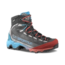 Damskie buty trekkingowe La Sportiva Aequilibrium Hike GTX - Carbon/Marigold