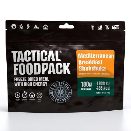 Żywność liofilizowana Tactical Foodpack śródziemnomorskie śniadanie Shakshuka